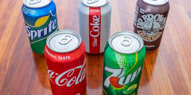 Assorted Individual Sodas