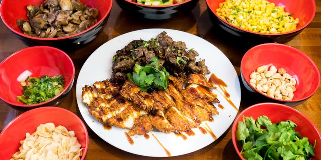 Build-Your-Own Rice Bowl