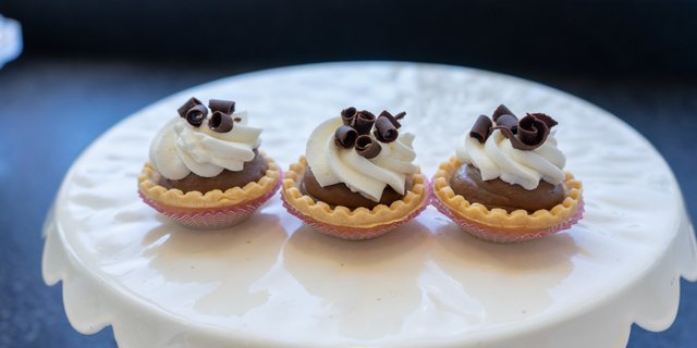 Chocolate Cream Tarts
