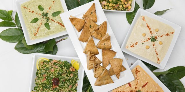 Chickpea Hummus Basket