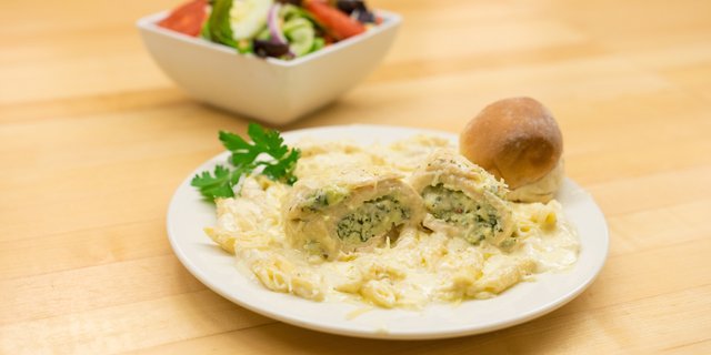 Baked Chicken Florentine