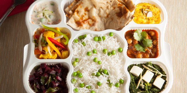 Vegetarian Thaali