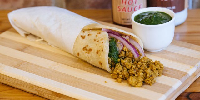 Chicken Keema Roll