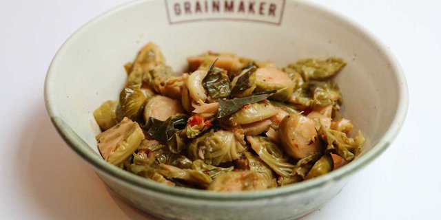 Sweet Chili Brussels Sprouts