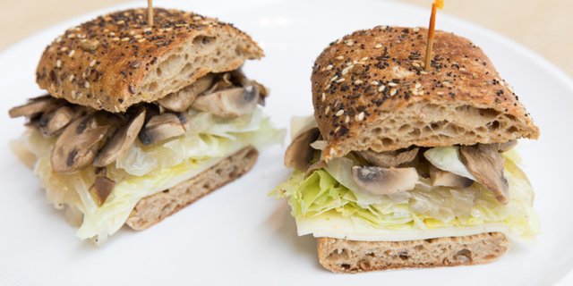 Mushroom Panini