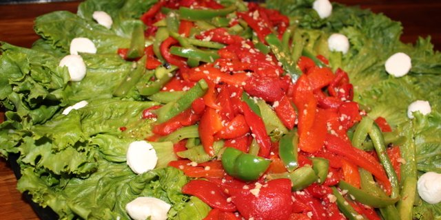 Roasted Pepper Tray