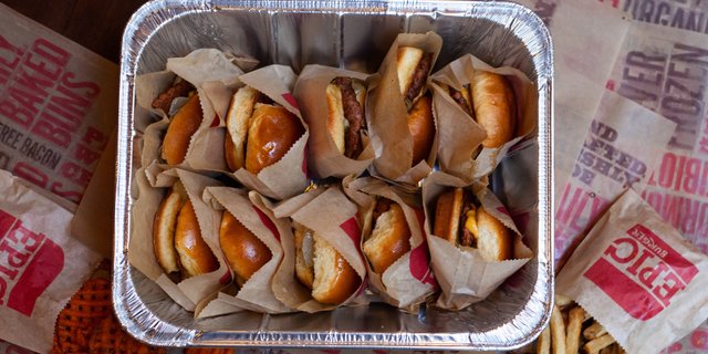 Epic Beyond Burger Sliders