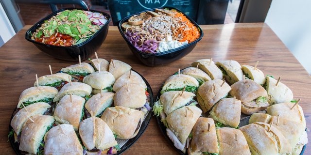 Medium Sandwich & Salad Package