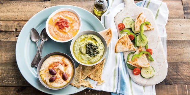 Hummus Trio Tray