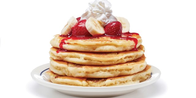 Strawberry Banana Pancakes