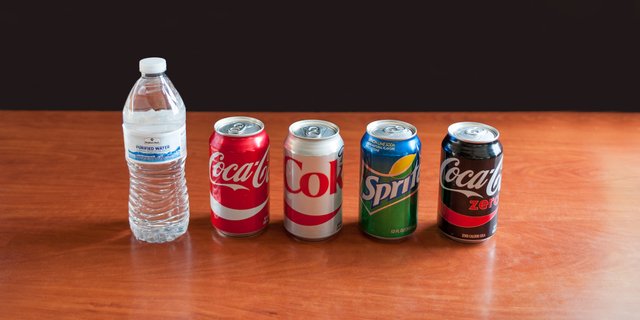 Assorted Canned Sodas