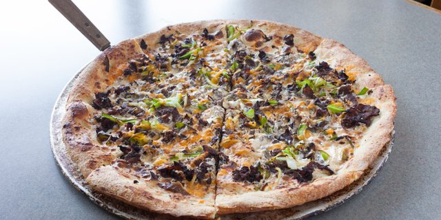 Cheesesteak Pizza