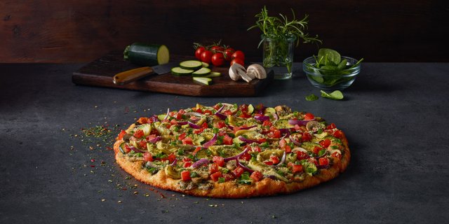 Gourmet Veggie Pizza