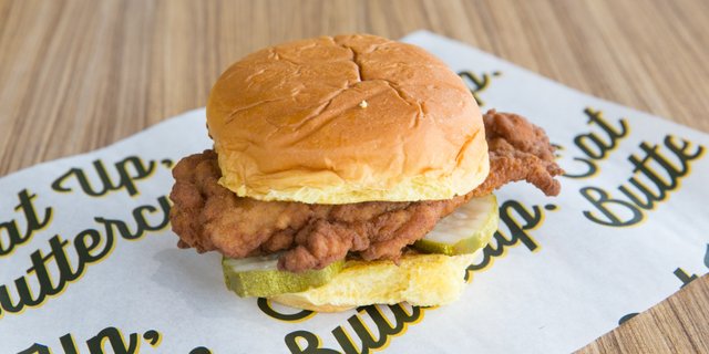 Simple Chicken Sandwich