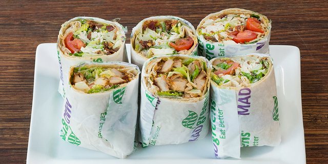 6-Half Wrap Platter