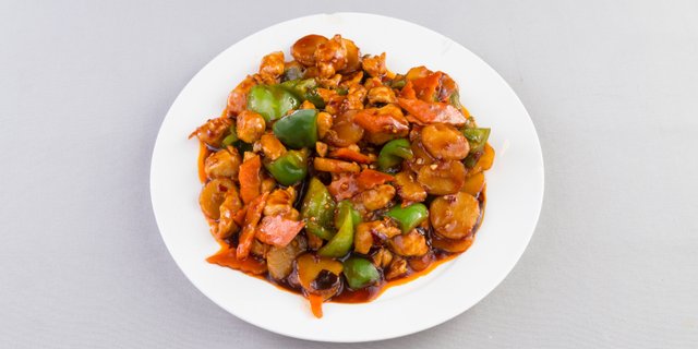 Chicken w/ Garlic Sauce