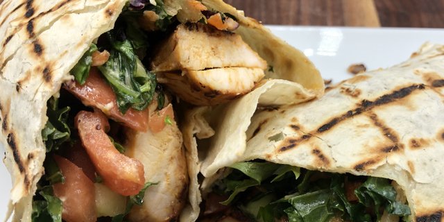 Chicken Shish Kabob Wrap