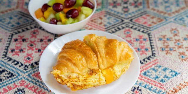 Breakfast Croissant Sandwiches