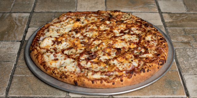Maria's BBQ Chicken Pizza
