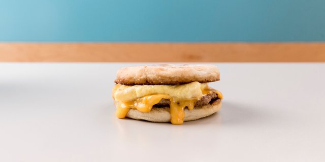 Egg, Sausage & Cheese Sandwich