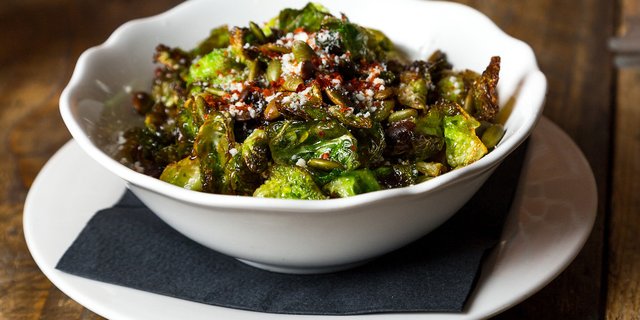 Peaches Brussels Sprouts