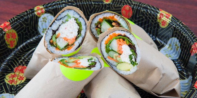 California Sushi Burrito Platter