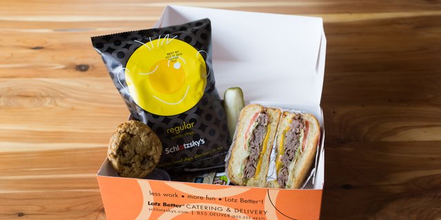 Angus Roast Beef & Cheese Sandwich Box Lunch