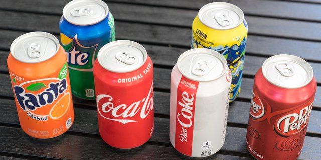 Assorted Individual Sodas