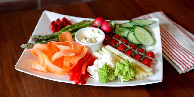 Fresh Garden Vegetable Tray