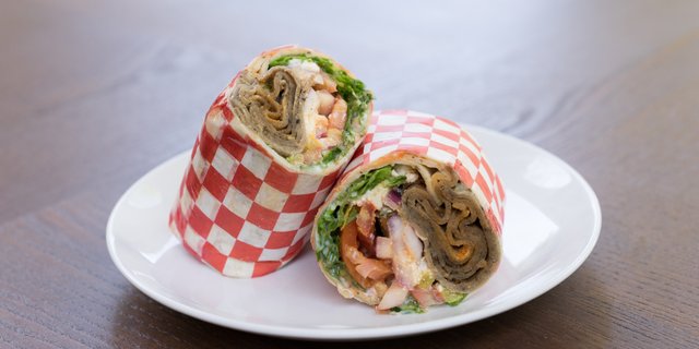 Grilled Lamb Wrap