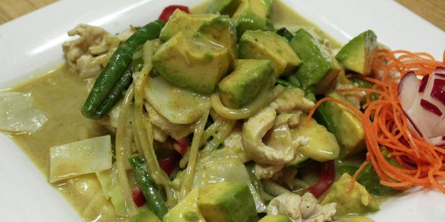 Avocado Curry Tray