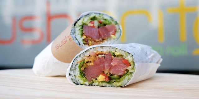 Geisha's Kiss Sushi Burrito