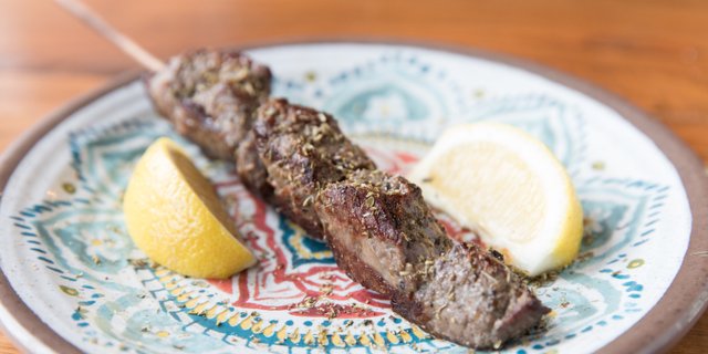 Lamb Souvlaki Skewers