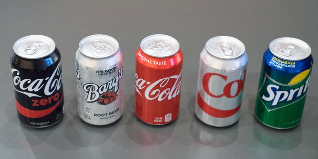 Assorted Individual Sodas