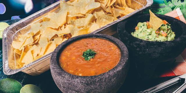 Guacamole Fresco, Salsa & Chips