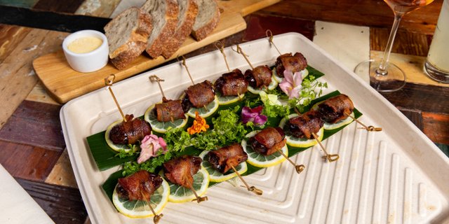 Bacon Wrapped Dates