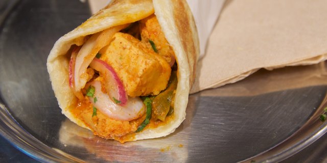 Cheese Paneer Wrap
