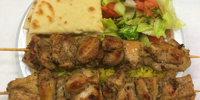 Chicken Kebab Plate