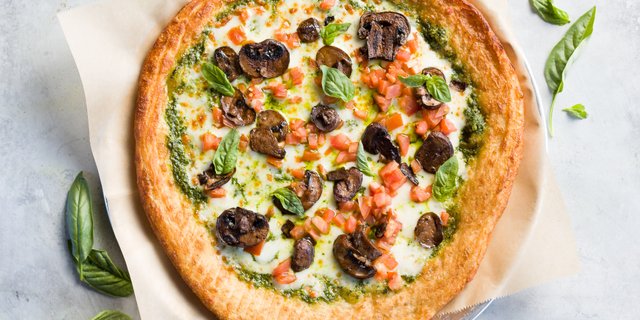 Build-Your-Own Vegan Selfie Pizza