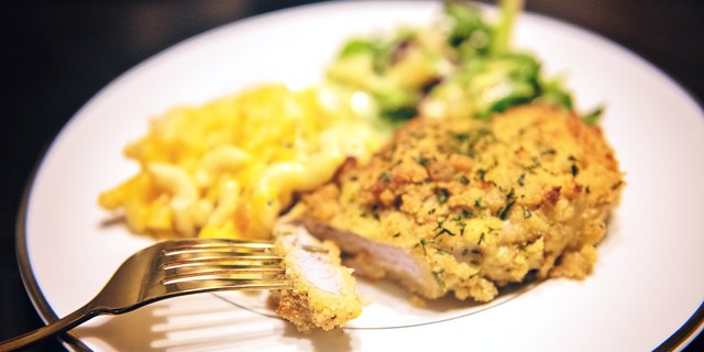 Parmesan-Crusted Boneless Pork Chops