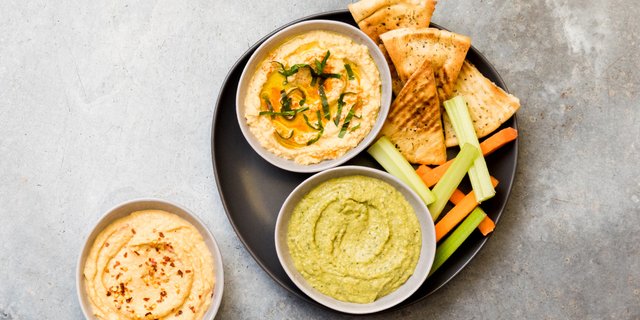 Hummus Three-Way