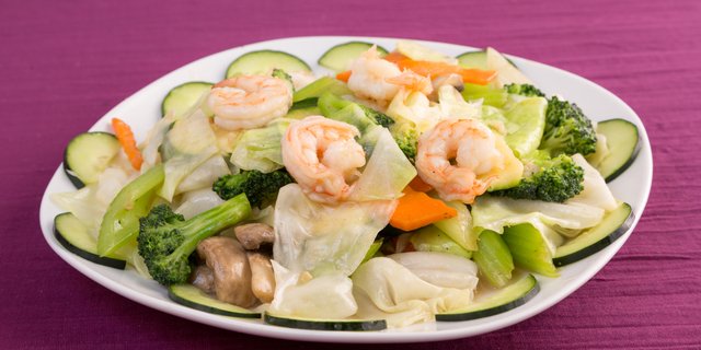 Mixed Vegetable w/ Prawns
