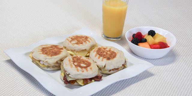 Grilled Breakfast Sandwiches