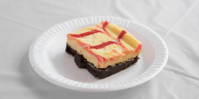 Raspberry Cheesecake Brownie