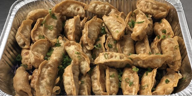 Veggie Gyoza Platter