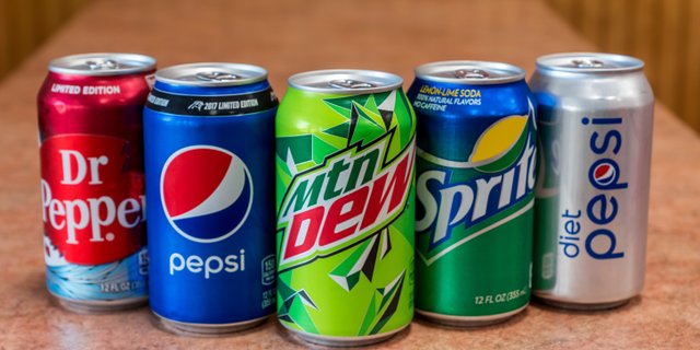 Assorted Individual Sodas