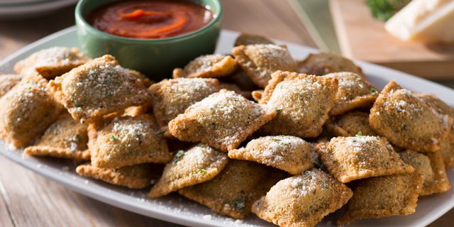 Toasted Beef & Pork Ravioli
