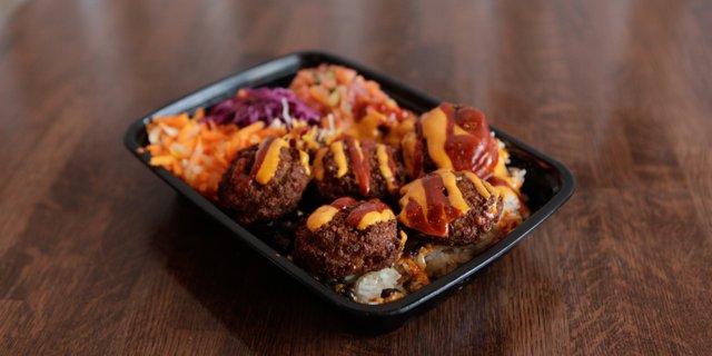 Kimchi Falafel Bowl