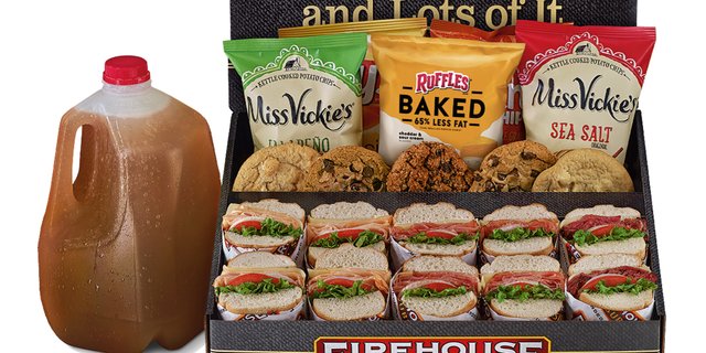 Deluxe Half Platter - Subs & Snack