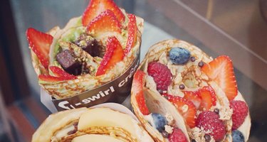 T swirl Crepe